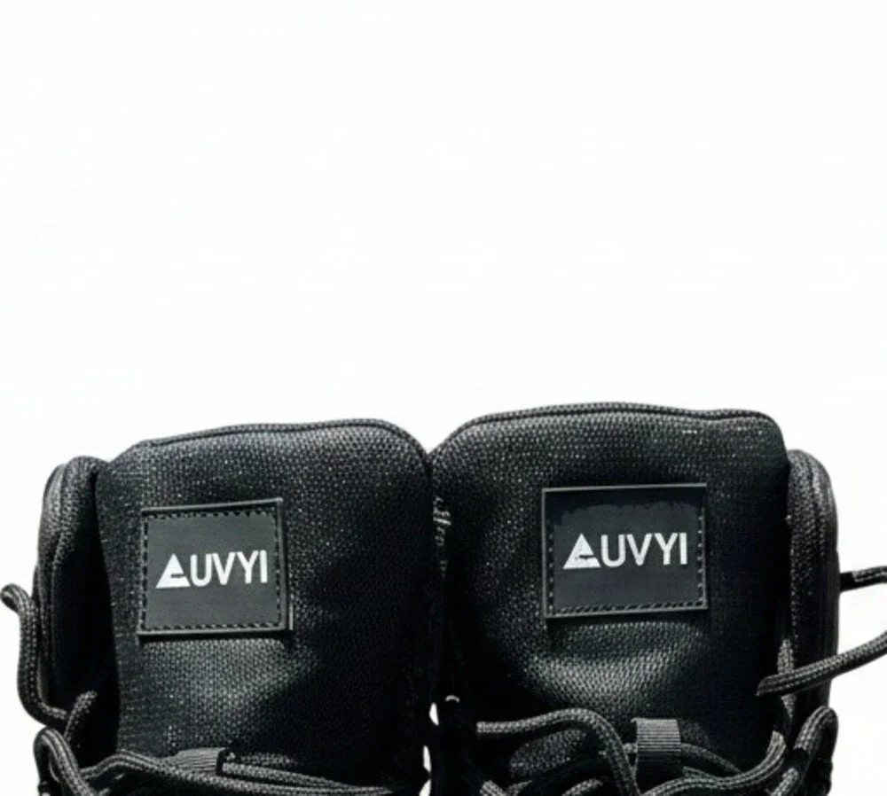 Men's AUVYI Steel Toe Work Boots Wide Toe Lightweight Breathable Size 9